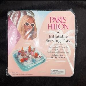 Paris Hilton inflatable Serving Tray